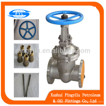 304 316 316L Stainless Steel Material ANSI API 150LB Gate Valve